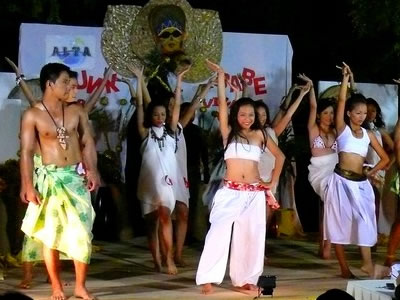 Alta Cebu Village Resort swimming show